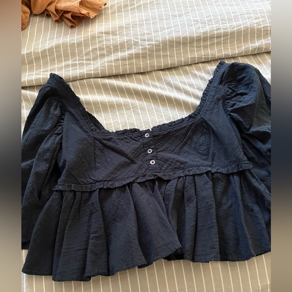 Free People Black Women's Top